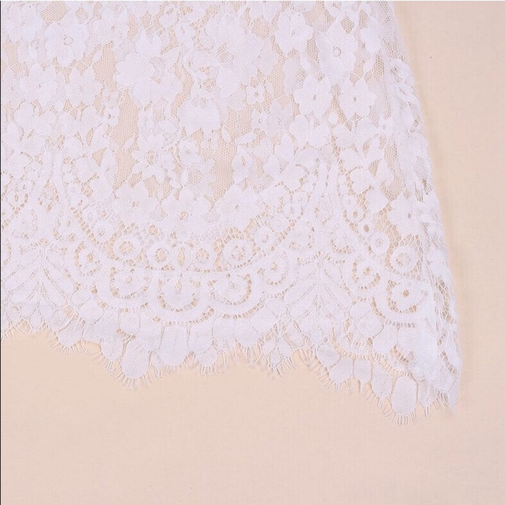 White lace maxi - Picture 6 of 7